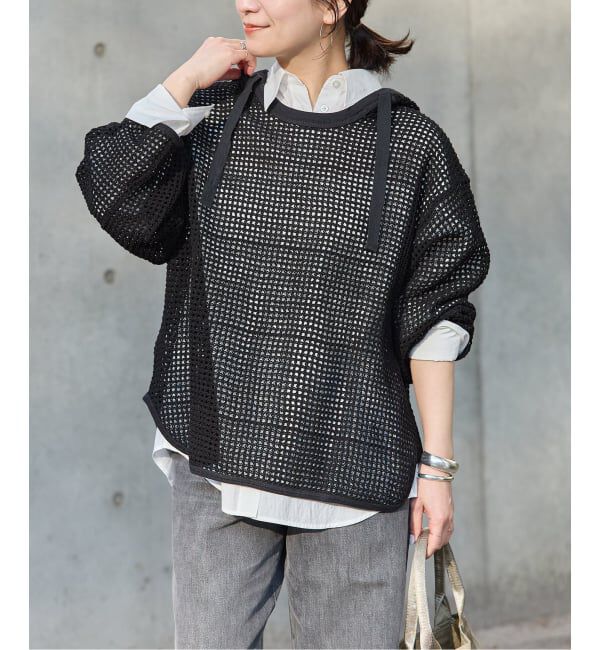 JOURNAL STANDARD「別注【ARMY TWILL/アーミーツイル】Cotton Mesh Hoodie」|ニット・セーター|