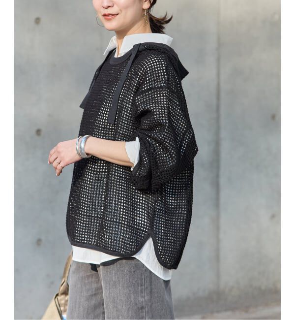 JOURNAL STANDARD「別注【ARMY TWILL/アーミーツイル】Cotton Mesh Hoodie」|ニット・セーター|