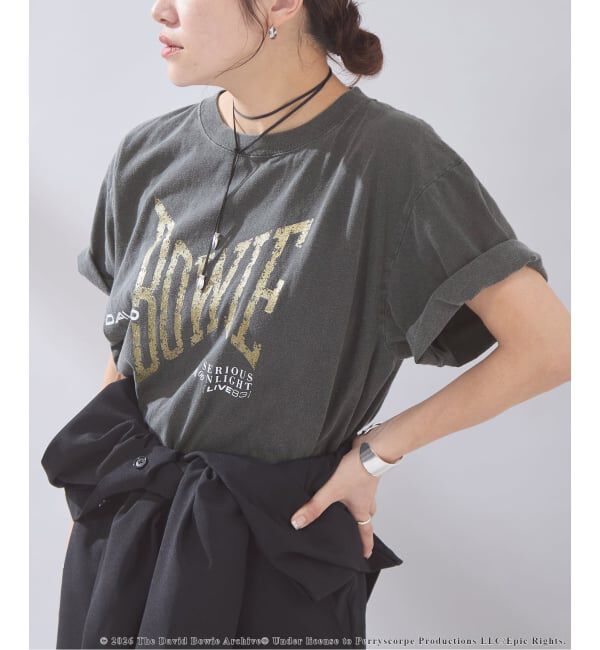 JOURNAL STANDARD「【osedit】JS DAVID BOWIE ROCK TEE」|Tシャツ・カットソー|