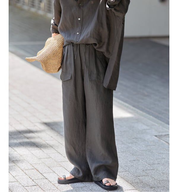 JOURNAL STANDARD「《予約》【TICCA / ティッカ】リネンカーゴパンツ」|カーゴ|