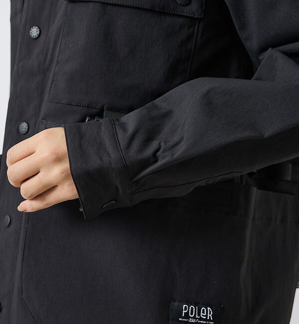 ABAHOUSE「【POLER/ポーラー】STRECH GEAR POCKET JK/撥水/ワーク」|アウトドア|