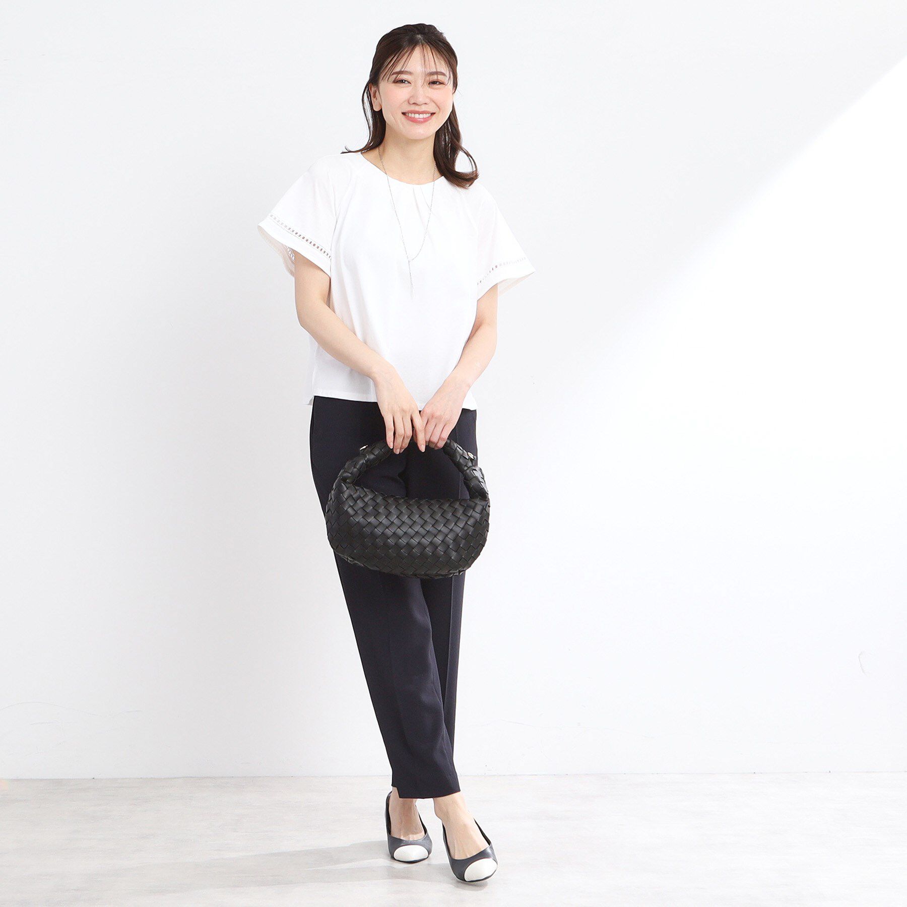 Reflect「【手洗い可】フレアースリーブカットソー」|Tシャツ・カットソー|