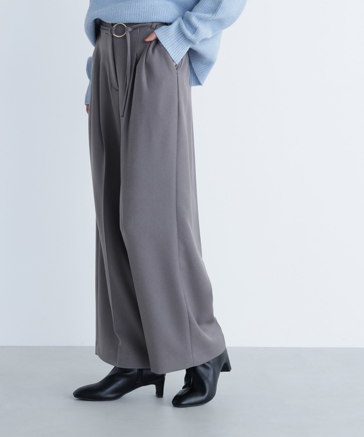  「ダブルベルトワイドパンツII」|その他|