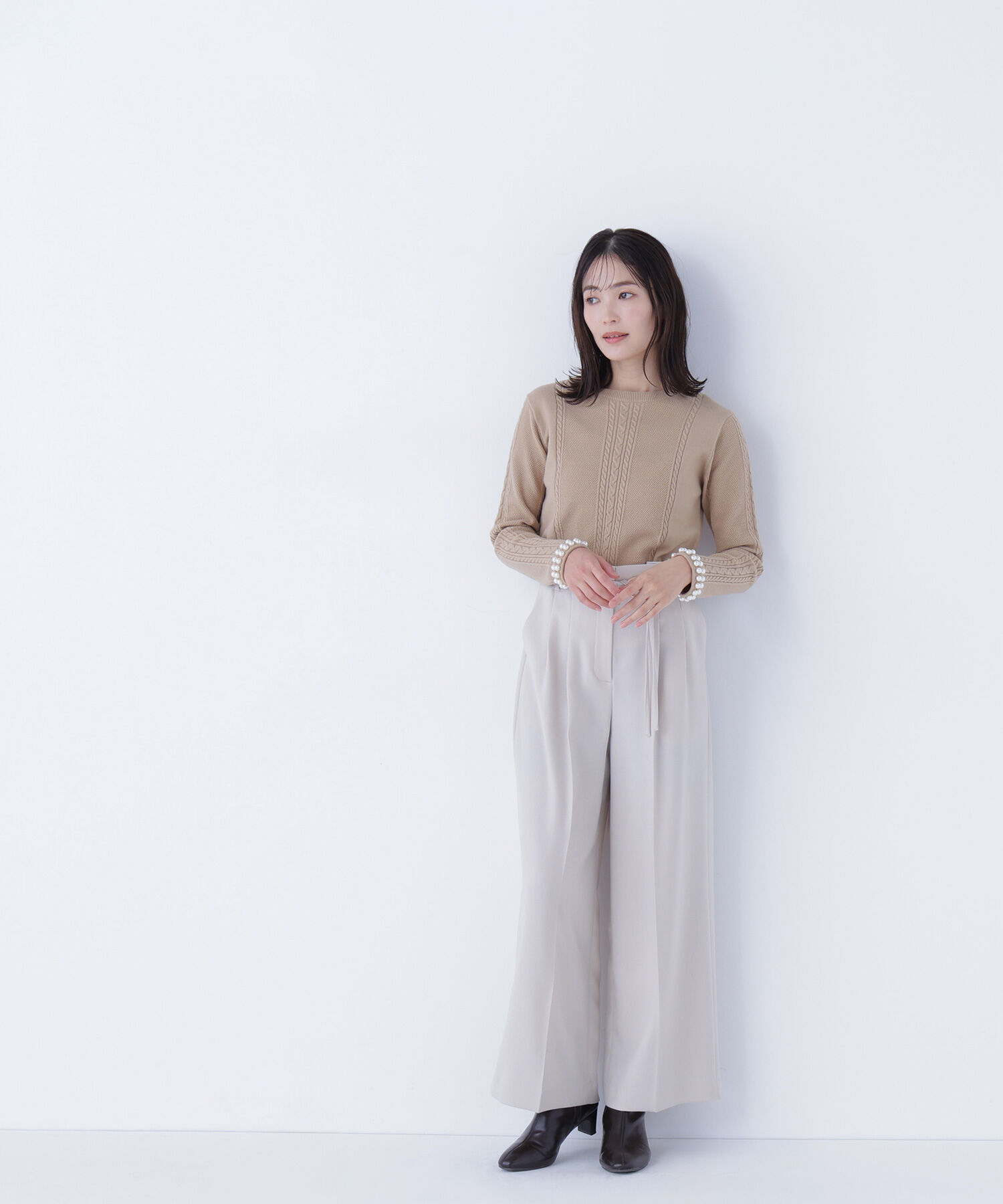  「ダブルベルトワイドパンツII」|その他|
