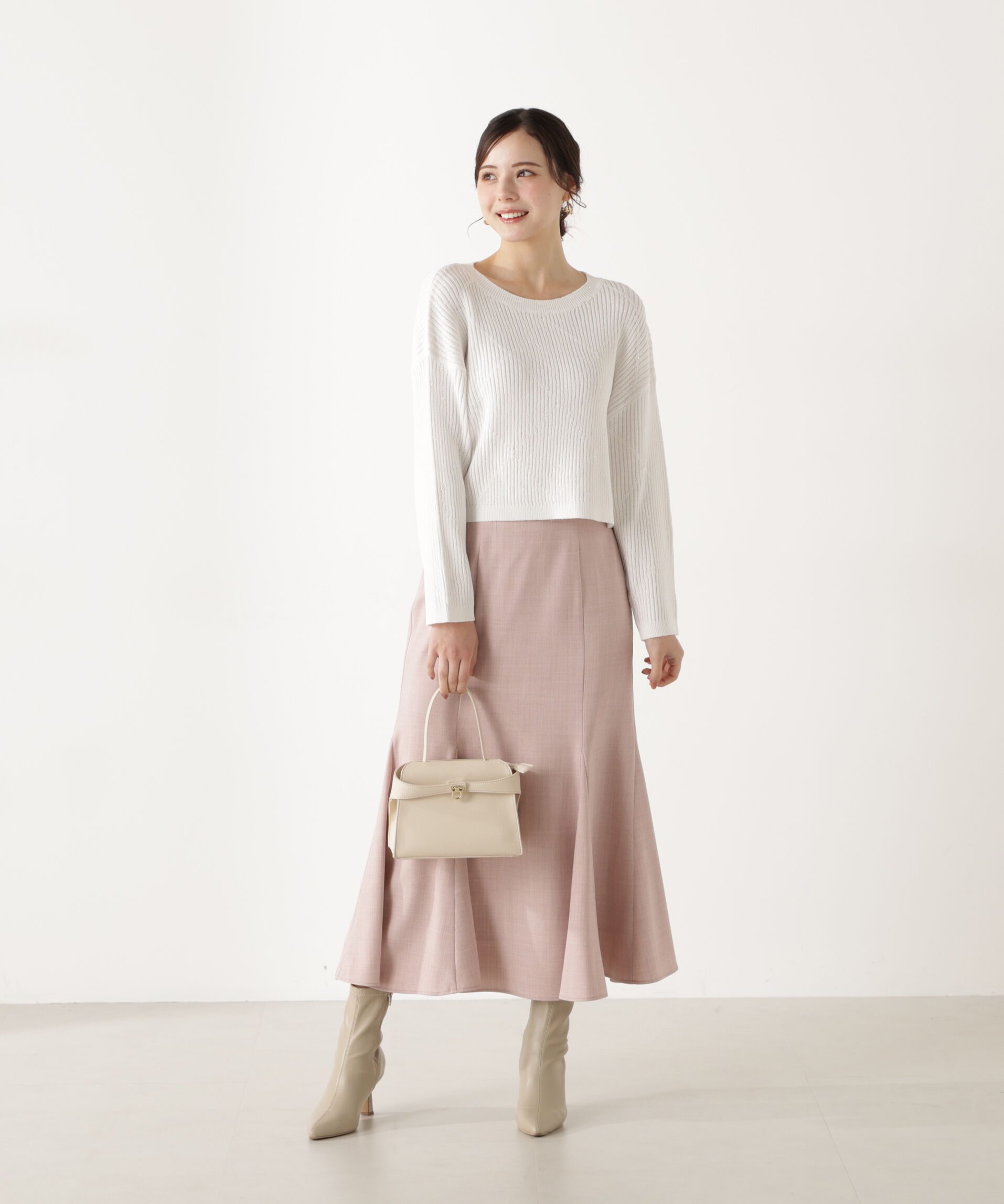 PROPORTION BODY DRESSING「ハイウエストマーメイドスカート　26SS」|スカート|