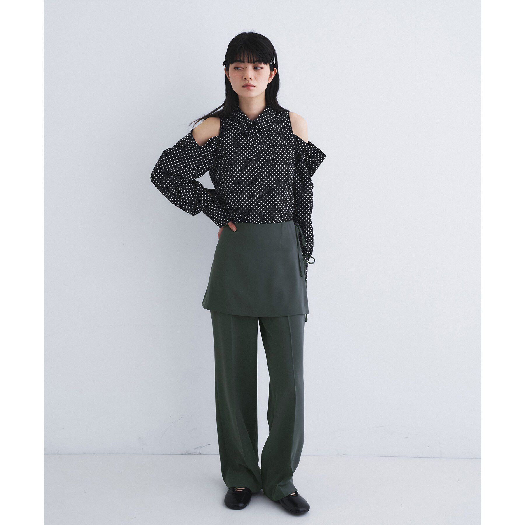 CODE A「layered skirt pants」|その他|