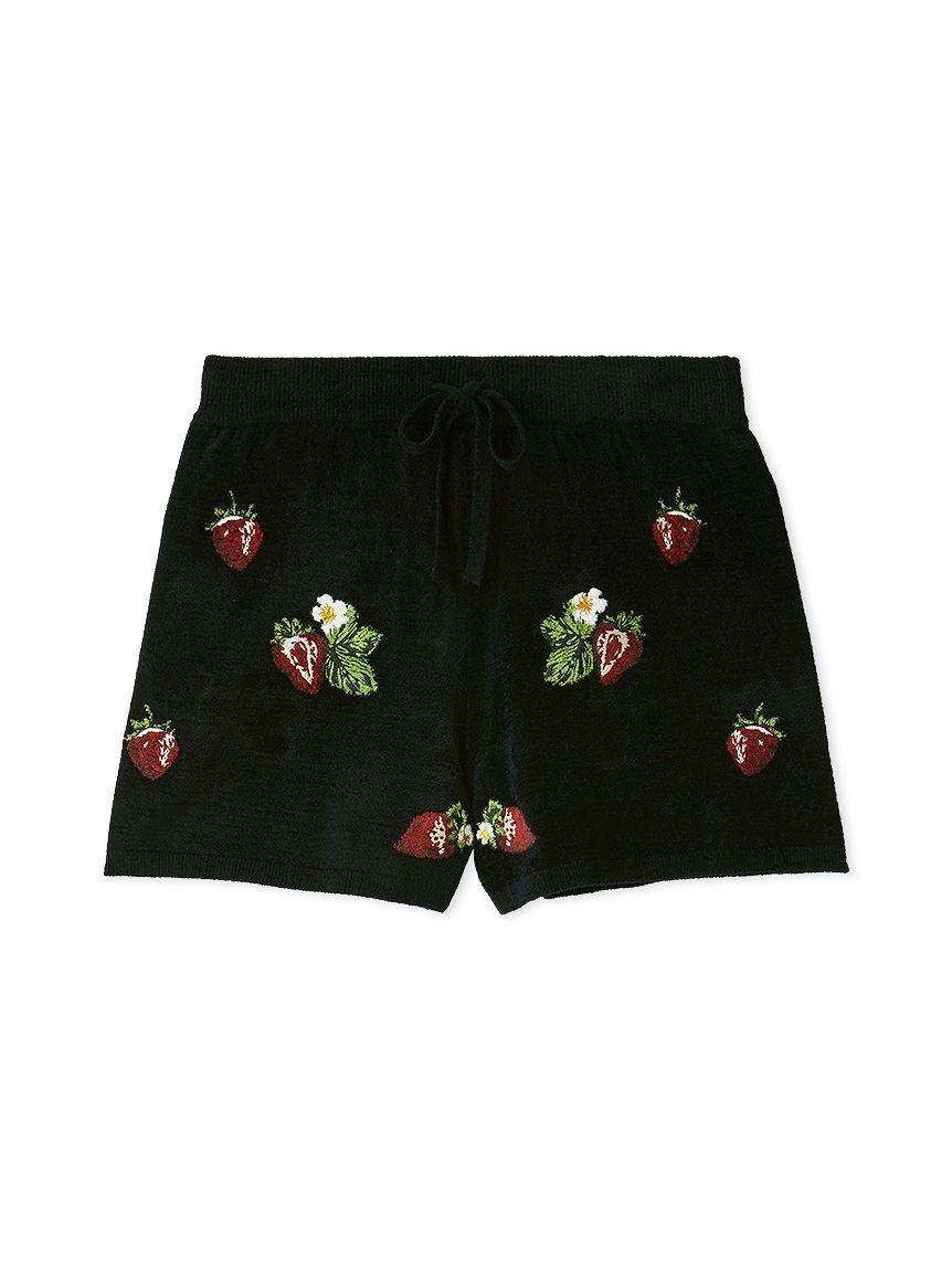 SNIDEL HOME「ストロベリーニットショートパンツ」|ルームウェア|