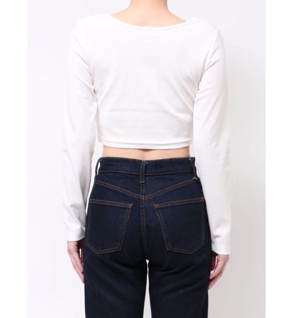 EVRIS「スクエアクロップドトップス」|Tシャツ・カットソー|