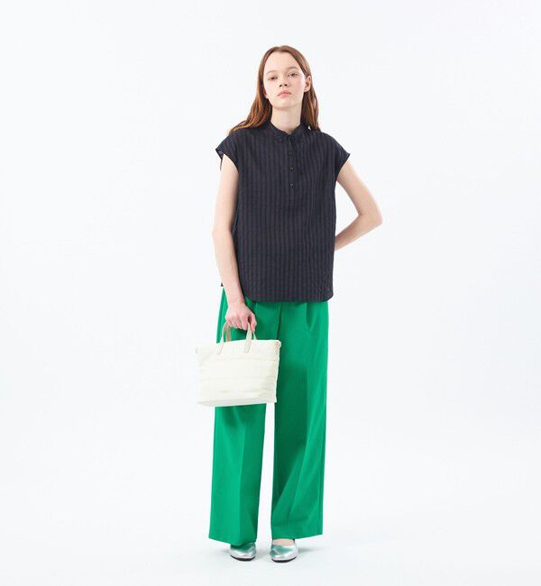 MACKINTOSH PHILOSOPHY「サマーサッカータックワイドパンツ」|その他|