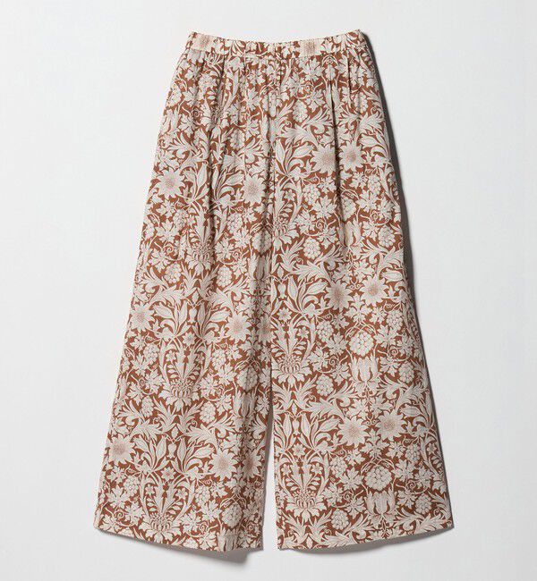 UNITED ARROWS green label relaxing「リバティプリント ワイドパンツ」|その他|BEIGE