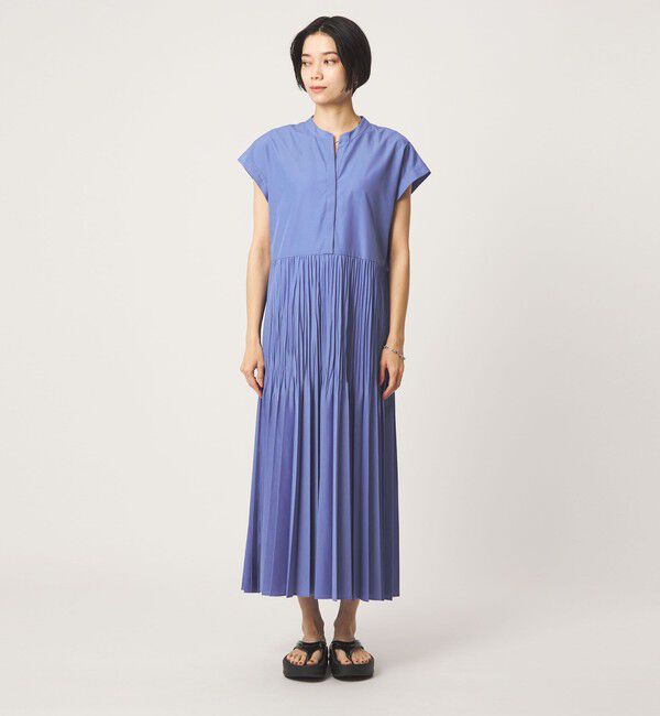 UNITED ARROWS green label relaxing「【結論シリーズ】全方位映えプリーツワンピ［size SHORT/TALLあり］」|ワンピース|