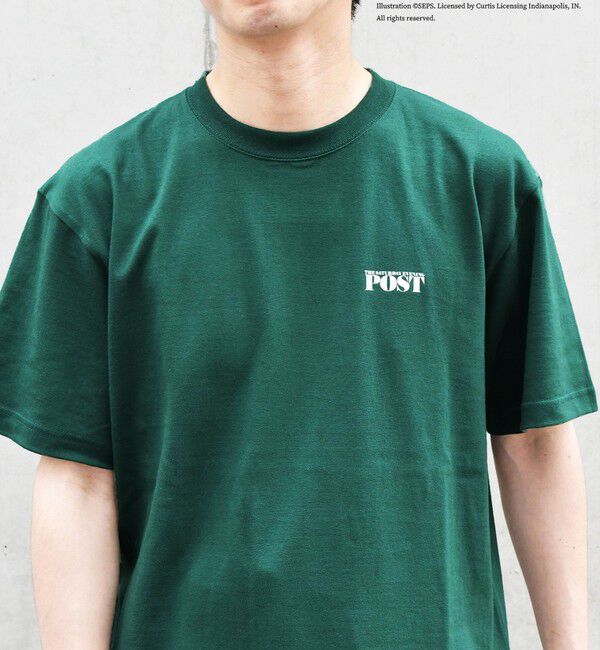 SHIPS any「SHIPS any: The Saturday Evening Post プリント Tシャツ◇」|Tシャツ・カットソー|