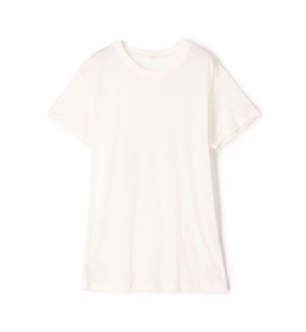 TOMORROWLAND GOODS「BASERANGE バンブー クルーネックプルオーバー」|Tシャツ・カットソー|11 ホワイト