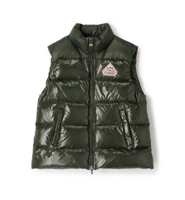 TOMORROWLAND BUYING WEAR「PYRENEX JOHN ナイロンダウンベスト」|ダウンベスト・ベスト|55 グリーン