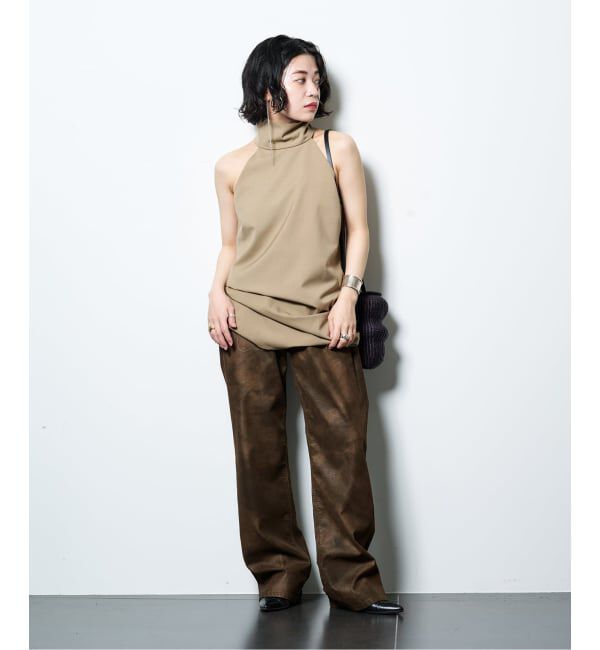 「《予約》HALTER NECK TOP：ブラウス」|シャツ・ブラウス|