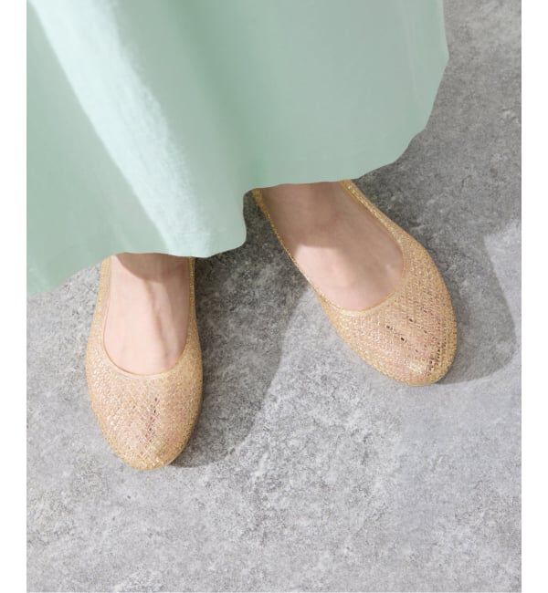 SLOBE IENA「《別注カラーあり/予約》MOHI/モヒ メッシュフラットシューズ 3-2533- PVC」|パンプス|