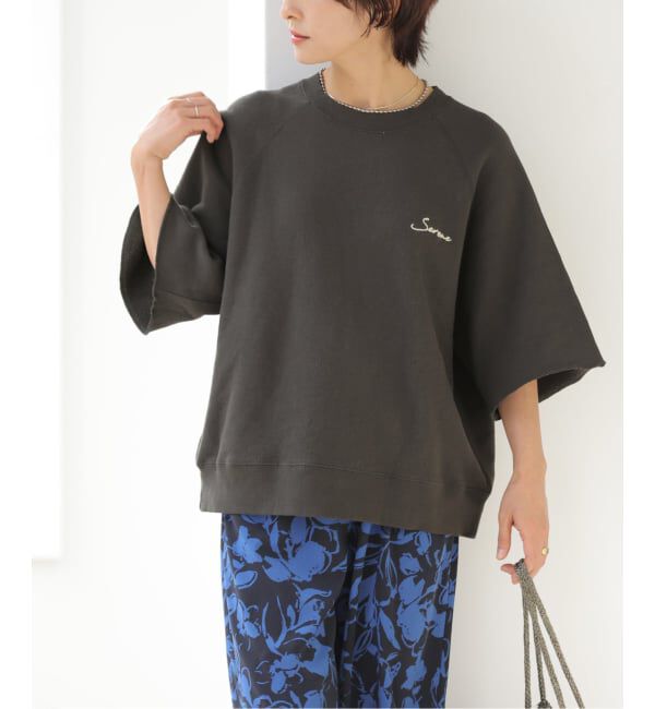 JOURNAL STANDARD relume「ハーフスリーブ刺繍ロゴスウェット」|スウェット・ジャージ|