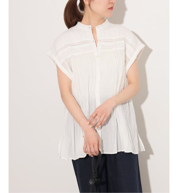 JOURNAL STANDARD relume「コットンボイルクリンクルピンタックフレンチ」|シャツ・ブラウス|