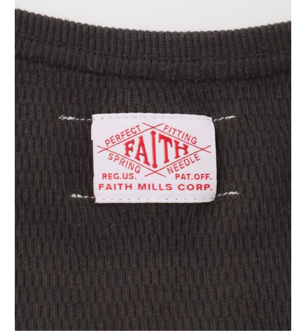 JOURNAL STANDARD「別注【FAITH MILLS CORP】ワッフルガゼットPOヘンリータンクトップ」|Tシャツ・カットソー|
