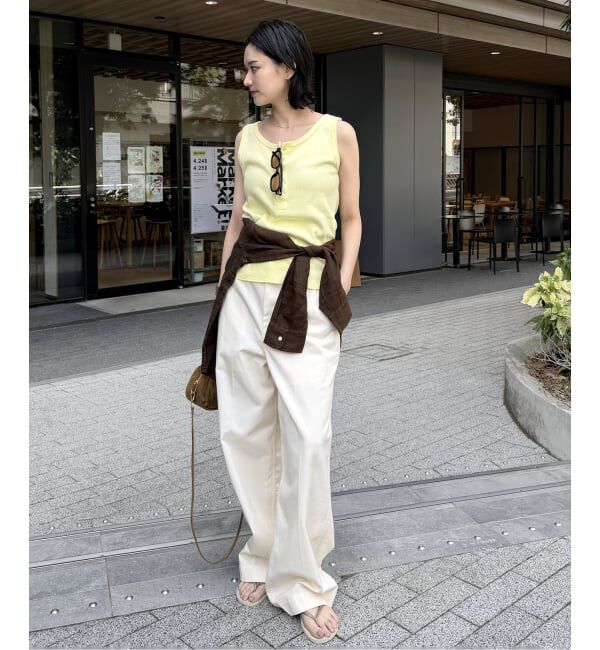 JOURNAL STANDARD「別注【FAITH MILLS CORP】ワッフルガゼットPOヘンリータンクトップ」|Tシャツ・カットソー|