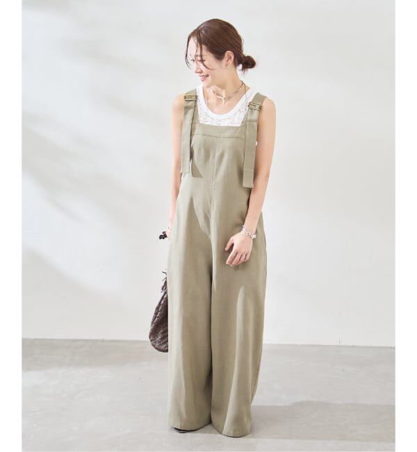 JOURNAL STANDARD「《予約》アイアスストレッチサロペット」|オールインワン|