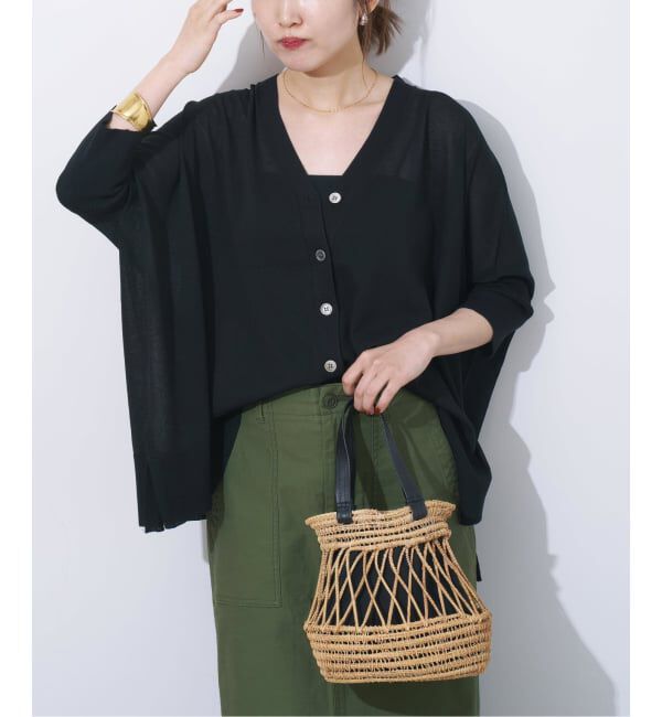 JOURNAL STANDARD relume「《一部WEB限定追加予約 / 新色》シアードルマンカーディガン」|カーディガン|ブラック