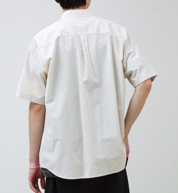 GLOSTER「オーバーフローサッカーニットテープS/Sシャツ」|シャツ・ブラウス|