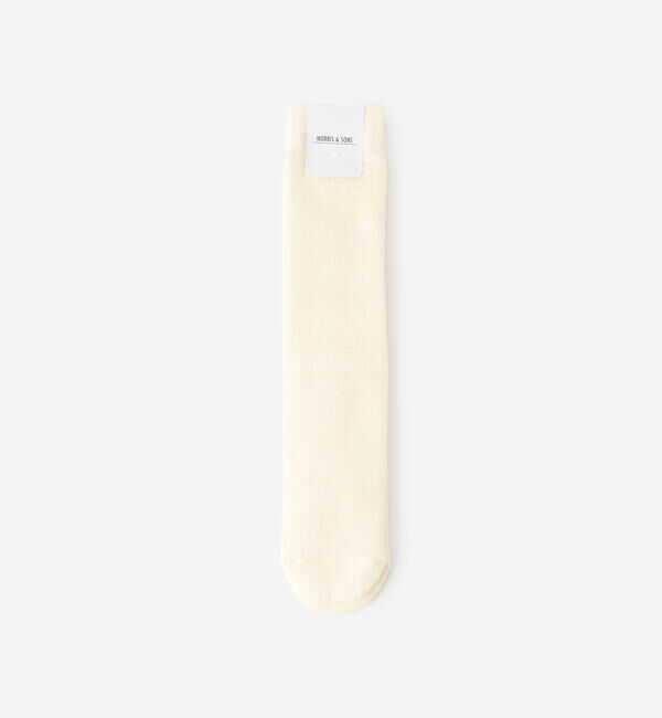 Morris & Sons「MORRIS & SONS | チューブソックス MEN」|ソックス|WHITE