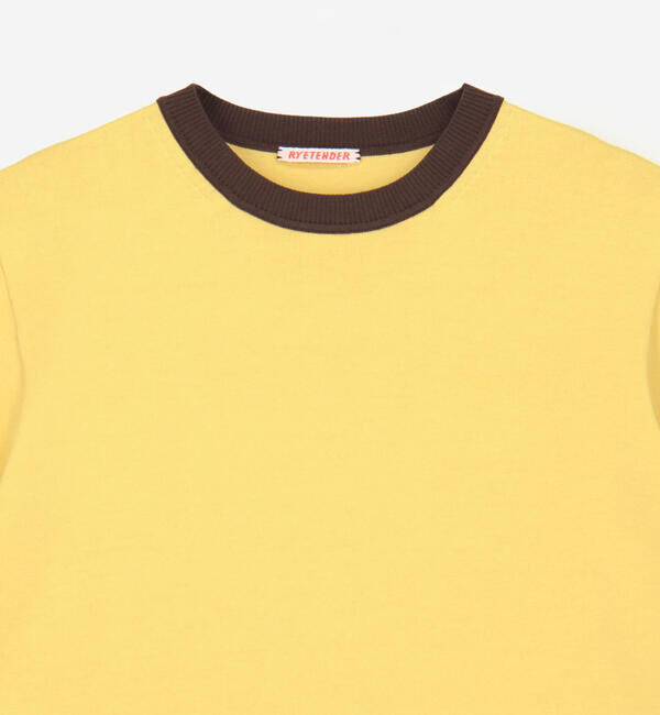  「RYE TENDER | 〈別注〉リンガーニットTシャツ WOMEN」|ニット・セーター|