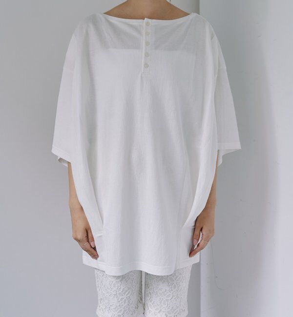  「2WAYヘンリーBIGTee」|Tシャツ・カットソー|