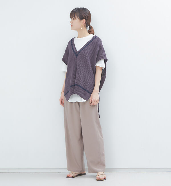 Rouge vif「ラウンドヘムカットソー」|Tシャツ・カットソー|