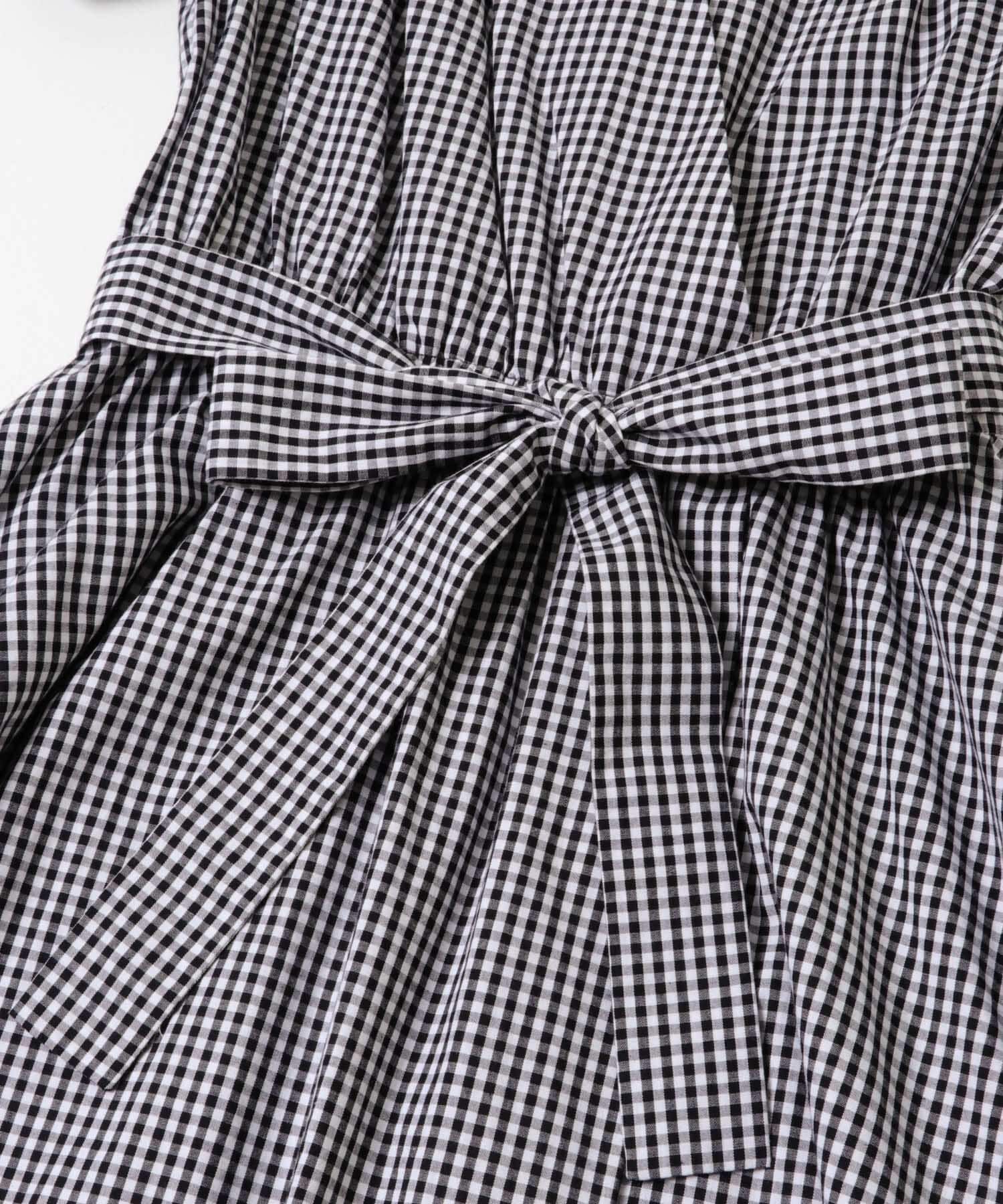URBAN RESEARCH ROSSO「『WEB/一部店舗限定』チェックカシュクールワンピース」|ワンピース|