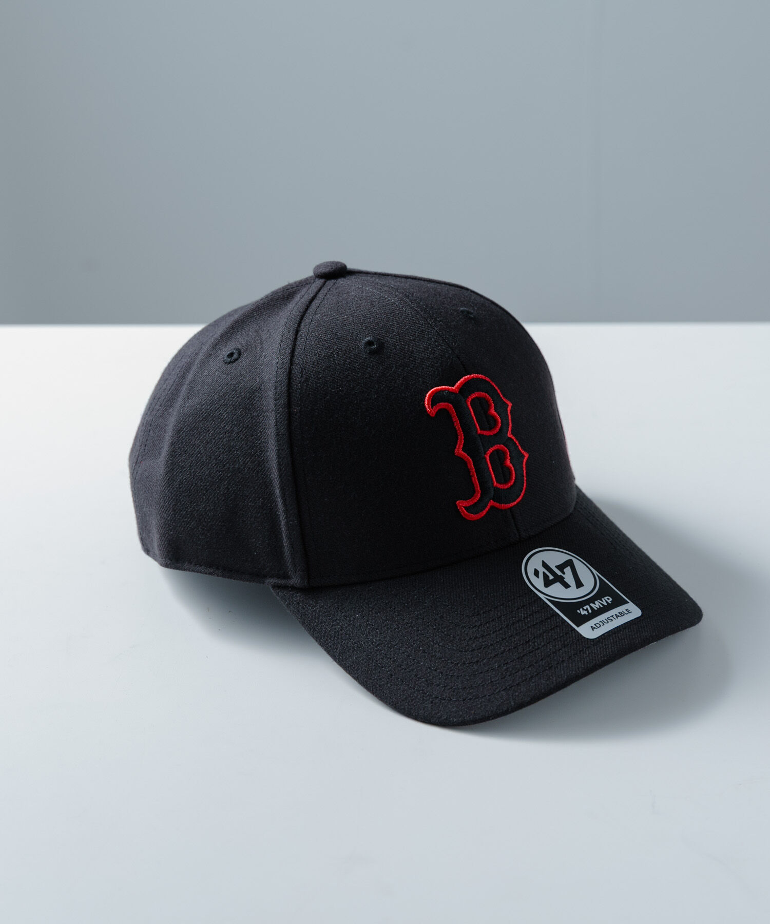 SENSE OF PLACE by URBAN RESEARCH「FORTY SEVEN　47 MVP RED SOX」|キャップ・キャスケット|ブラック