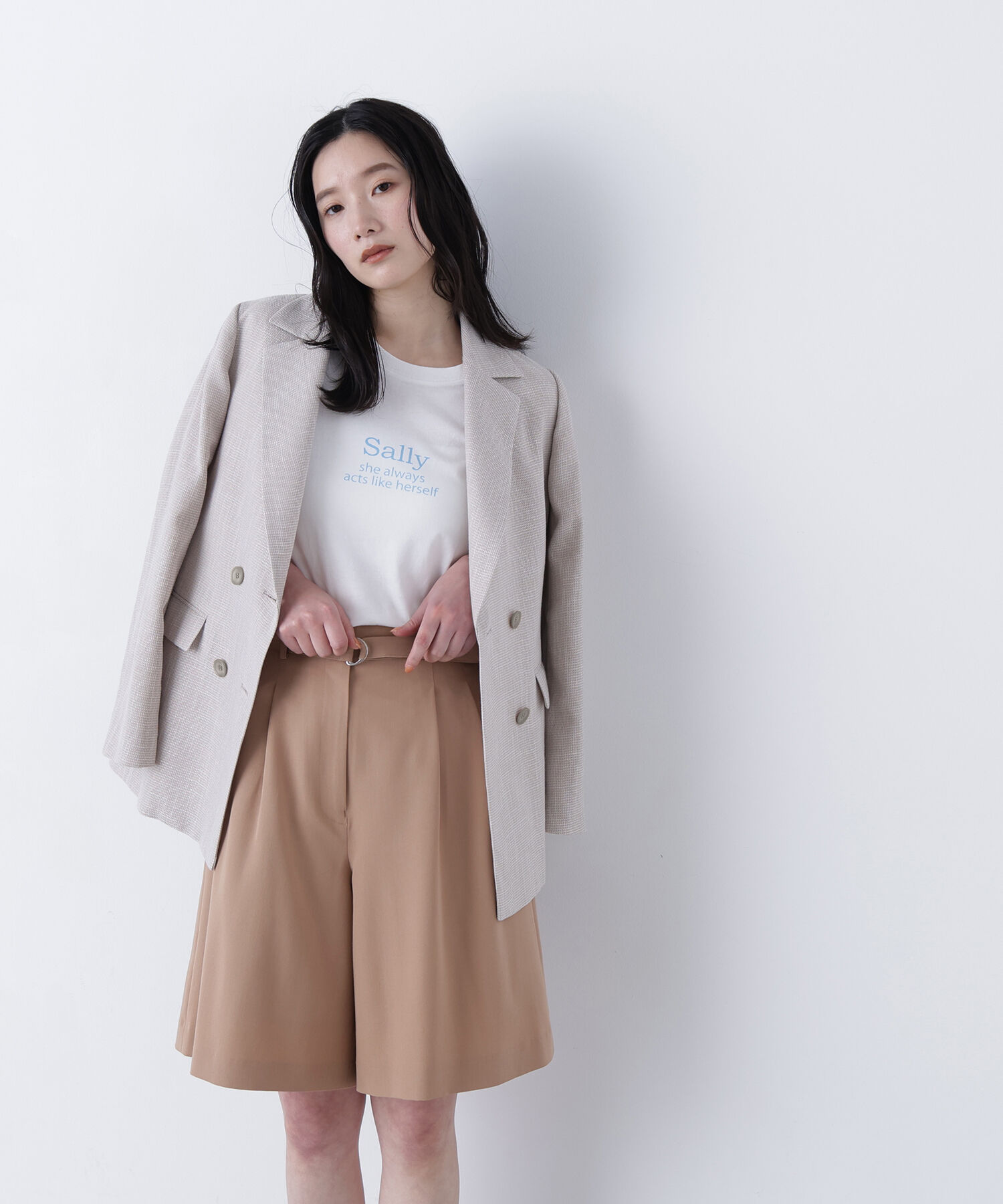  「〈N.〉からみ織りダブルジャケット」|その他|