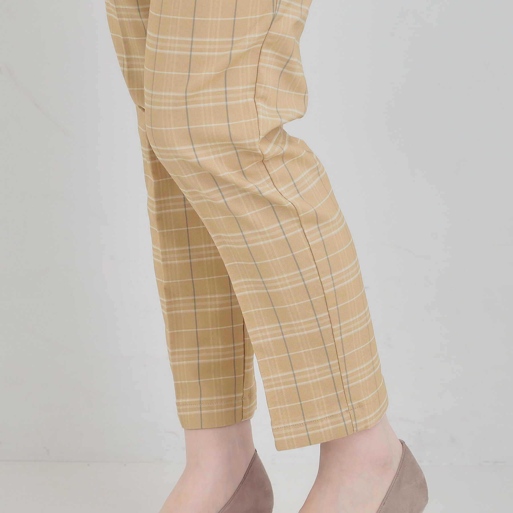 SHOO･LA･RUE「【洗濯機可/S-LL】すっきり上品に テーパードパンツ」|その他|