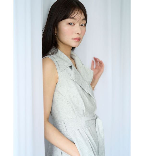 LAGUNAMOON「アシメヘムトレンチワンピース」|ワンピース|