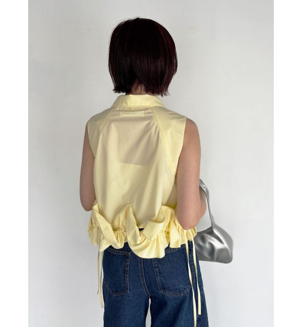 LAGUNAMOON「ヘムフリルデコレーションブラウス」|シャツ・ブラウス|