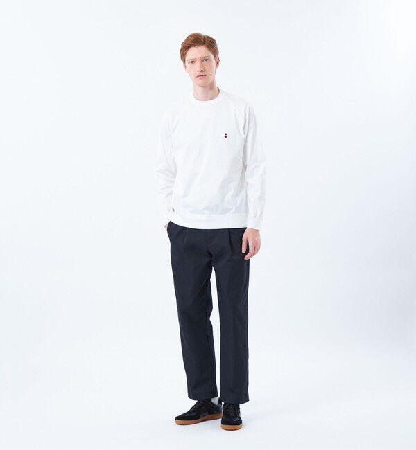MACKINTOSH PHILOSOPHY「バッキンガムベア バスク天竺 ワイドリブロンT」|Tシャツ・カットソー|