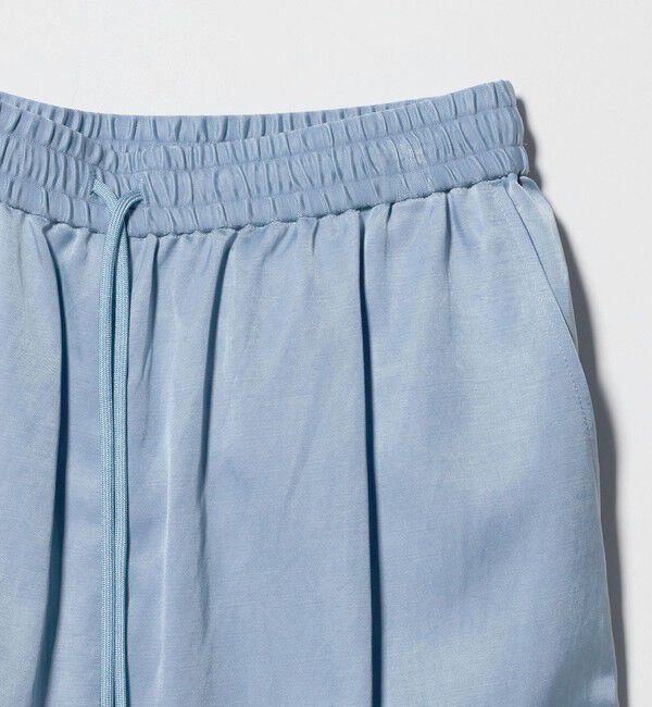 BEAUTY&YOUTH UNITED ARROWS「サテンドロースト ワイドパンツ ウォッシャブル」|その他|