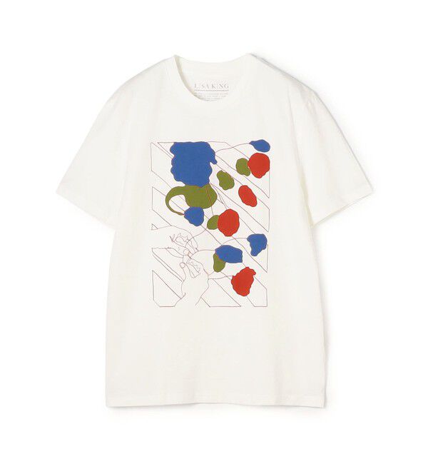 TOMORROWLAND BUYING WEAR「LISA KING JARS ハーフスリーブプルオーバー」|Tシャツ・カットソー|12 ホワイト系