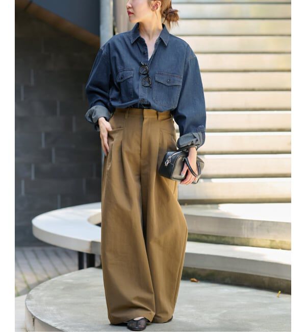 JOURNAL STANDARD relume「《追加》9oz デニムワークシャツ」|シャツ・ブラウス|