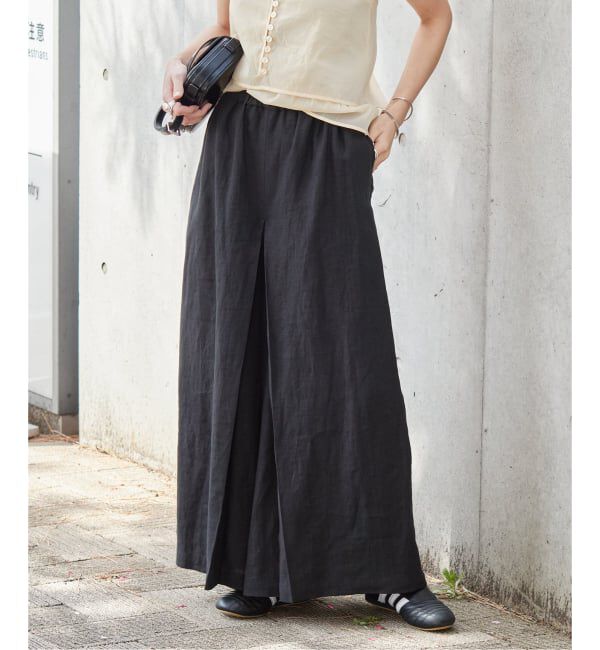 JOURNAL STANDARD「《WEB限定追加》リネン タックキュロット」|その他|
