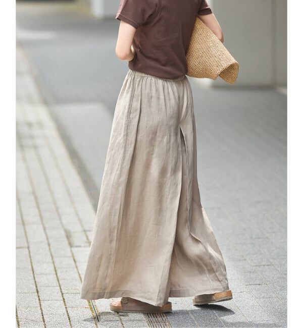 JOURNAL STANDARD「《WEB限定追加》リネン タックキュロット」|その他|