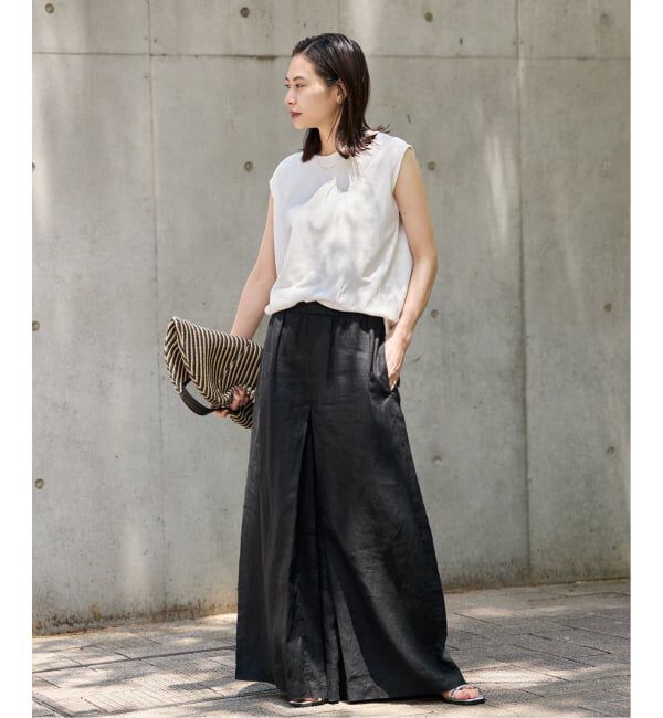 JOURNAL STANDARD「《WEB限定追加》リネン タックキュロット」|その他|