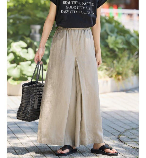 JOURNAL STANDARD「《WEB限定追加》リネン タックキュロット」|その他|