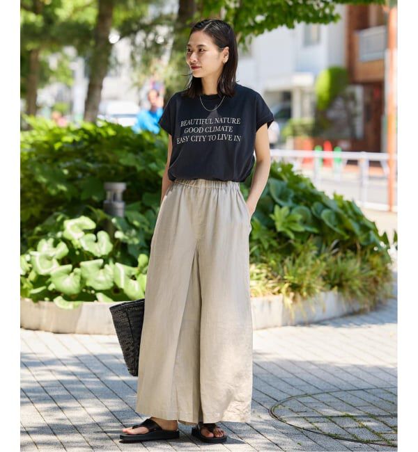 JOURNAL STANDARD「《WEB限定追加》リネン タックキュロット」|その他|