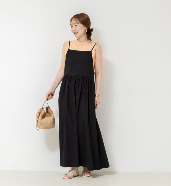 NOLLEY'S sophi「《接触冷感》ウォッシャブルドライトリコットキャミワンピース」|ワンピース|