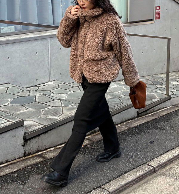 fredy emue「rib knit skirt&pants」|チノ|