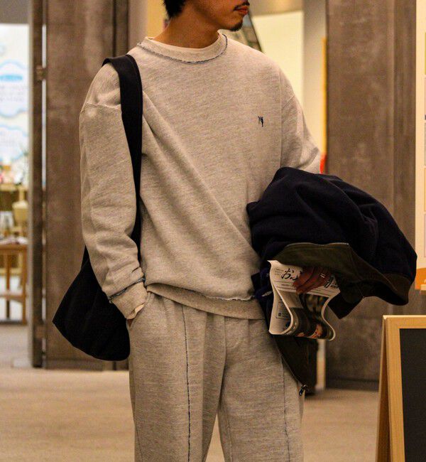 GLOSTER「【BOY BACK FANCYシリーズ】 スウェットプルオーバー」|スウェット・ジャージ|