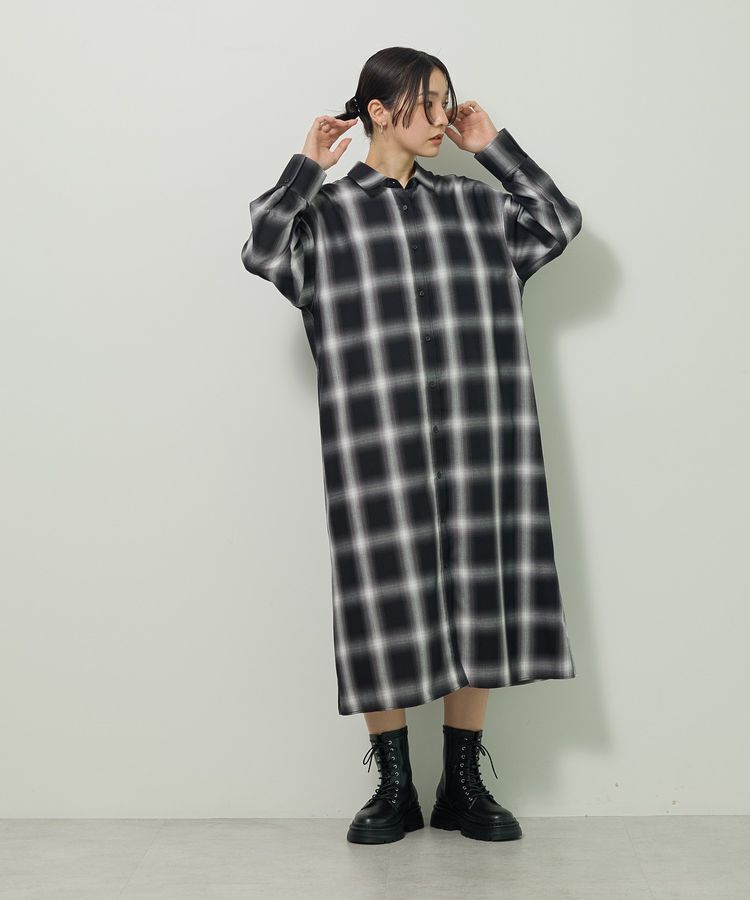 Green Parks「ロングシャツワンピース」|ワンピース|